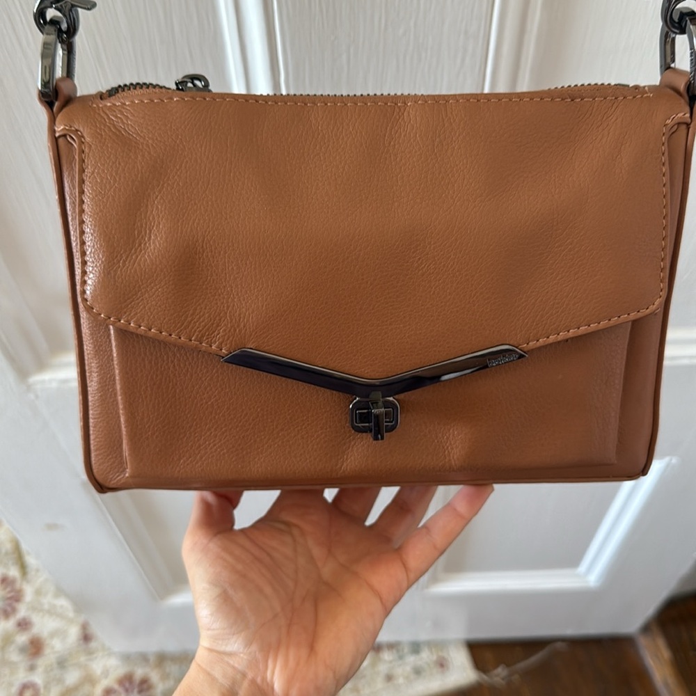 Botkier Brown Leather Crossbody Bag